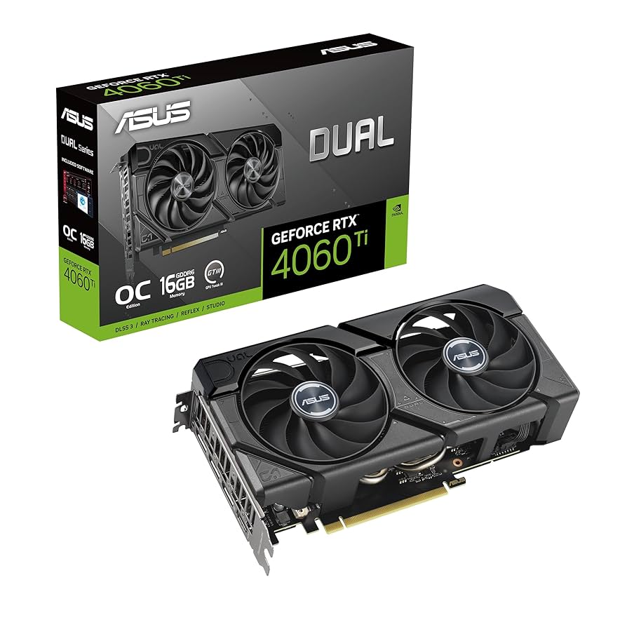 Amazon.com: Asus Dual GeForce RTX™ 4060 Ti EVO OC Edition